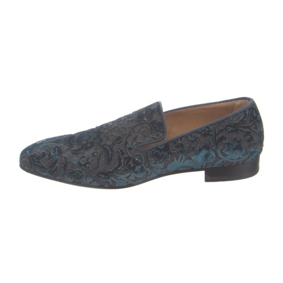 Christian Louboutin velvet Loafers - Picture 1 of 5